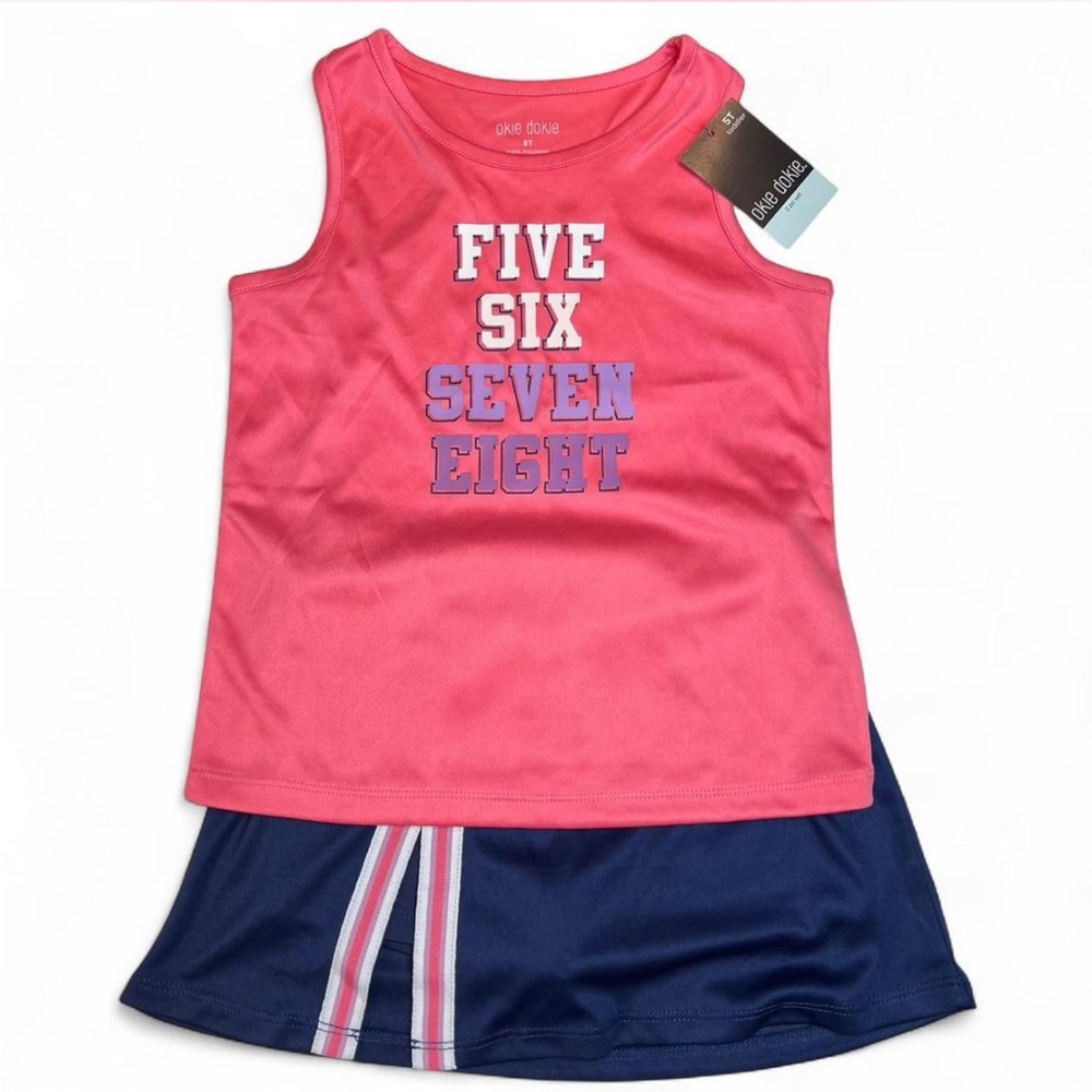 Okie Dokie Pink Cheerleading Marching Set